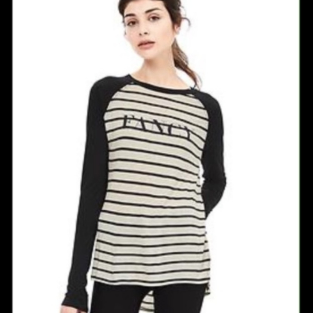 Banana Republic "Fancy/Schmancy" Long Sleeve Top